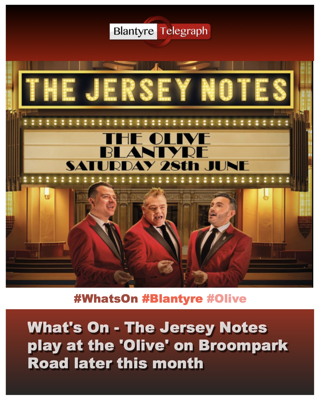 The Jersey Notes - Blantyre Telegraph